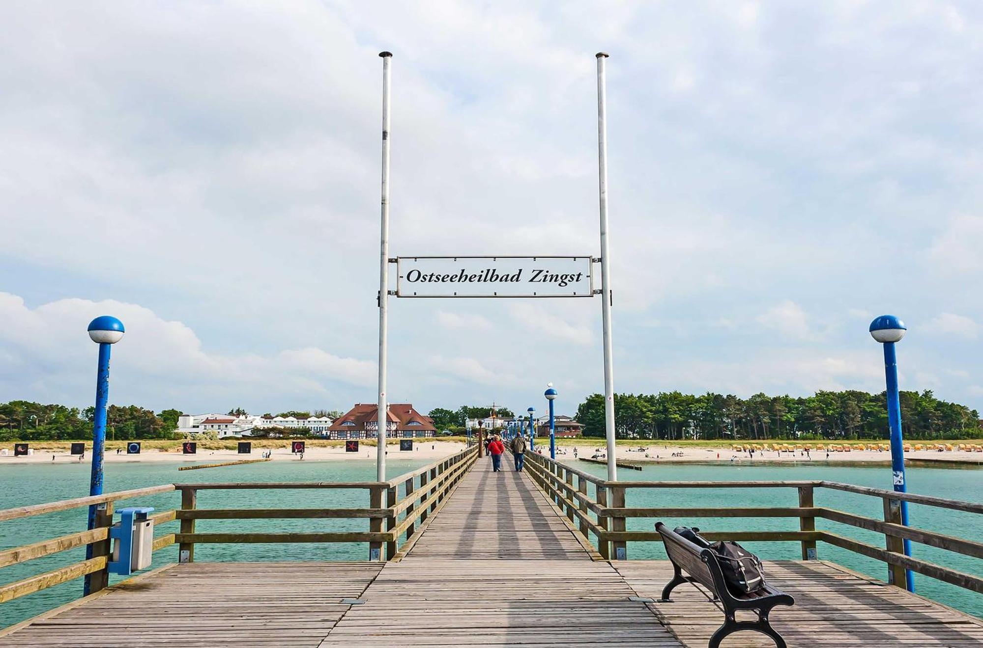 Strandhafer An Der Seebruecke Zingst Εξωτερικό φωτογραφία